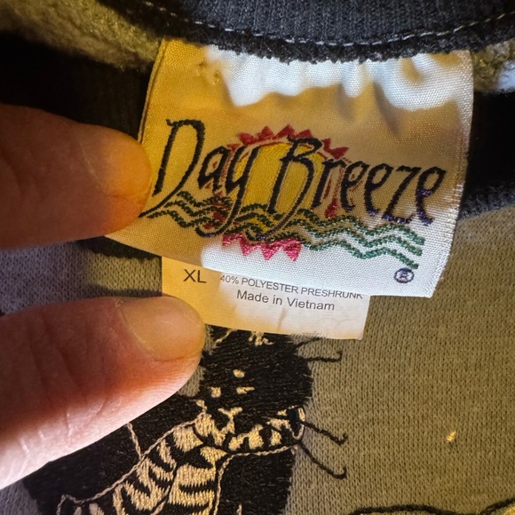 Stylish Light Blue Crewneck Sweater - Picture 3 of 5